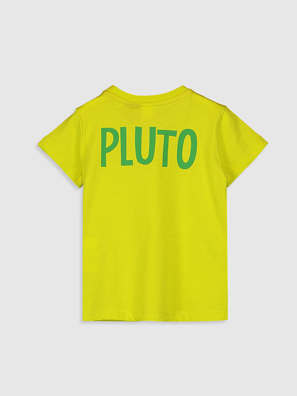 Yeşil Bisiklet Yaka Kısa Kollu Erkek Bebek Tişört-1