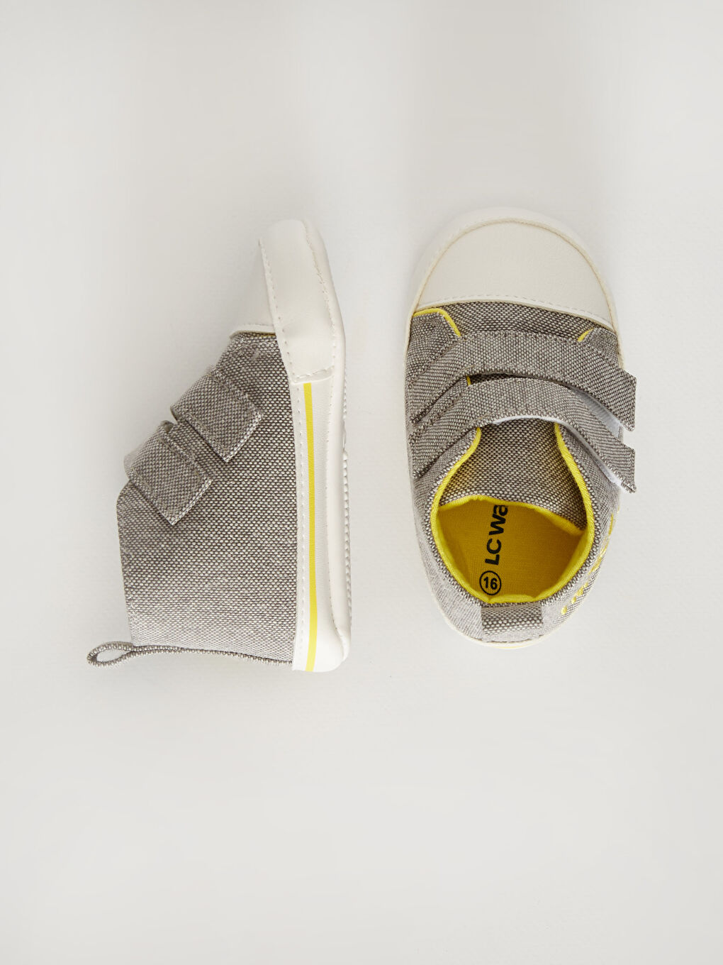 Gri Erkek Bebek Yürüme Öncesi Cırt Cırtlı Ev Botu-1