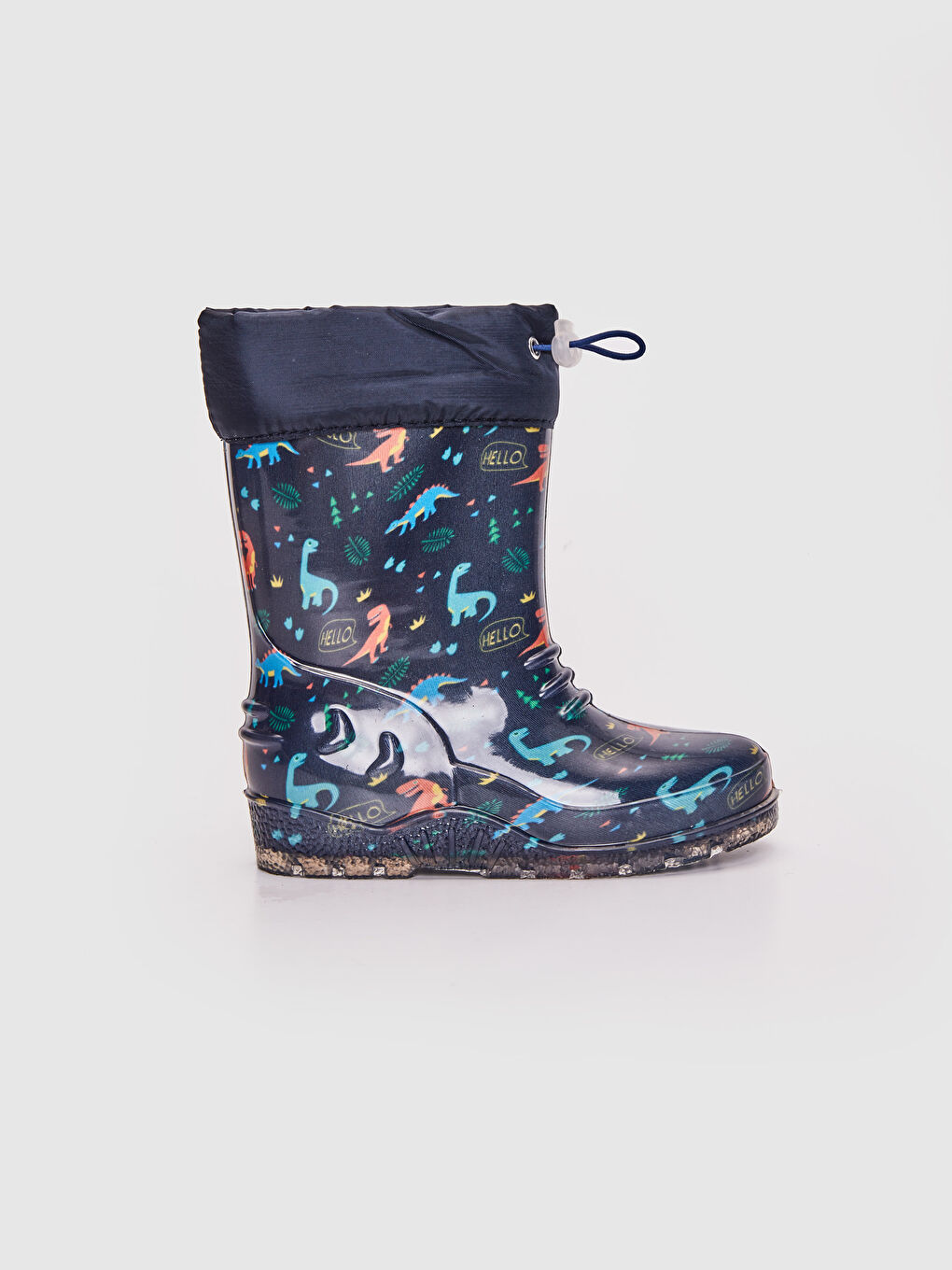 Lacivert Erkek Bebek Baskılı Yağmur Botu