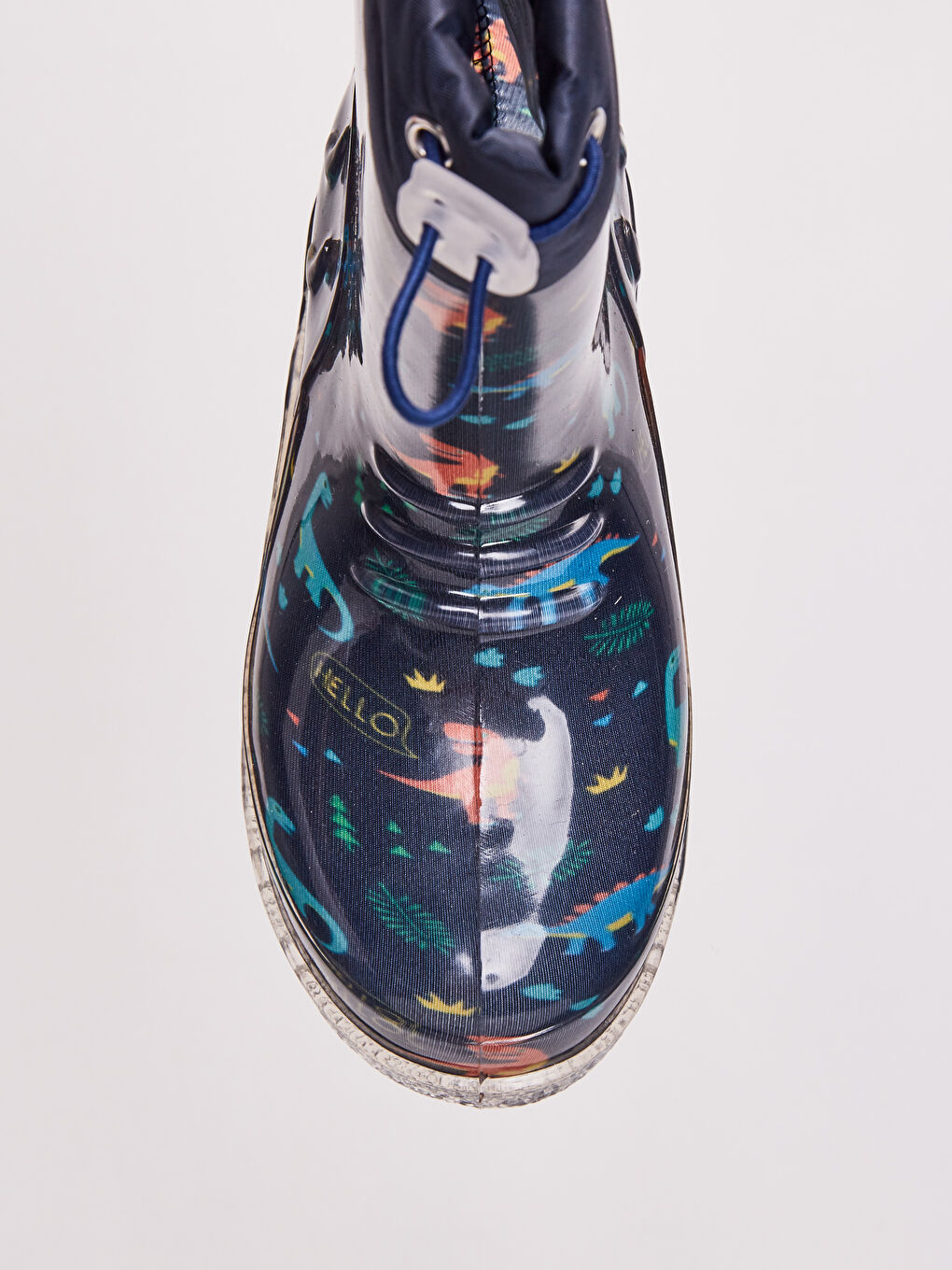 Lacivert Erkek Bebek Baskılı Yağmur Botu-4