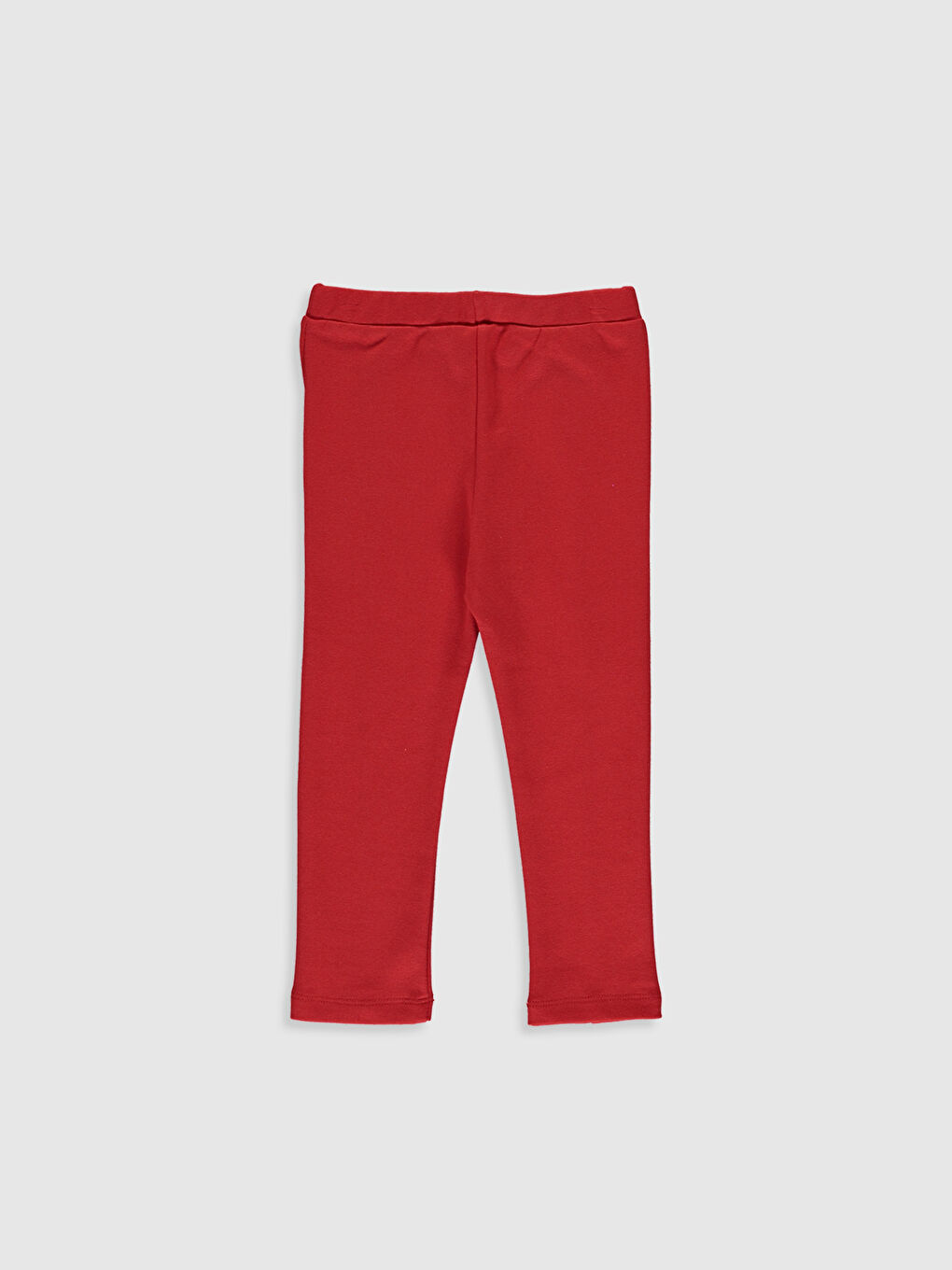 Canlı Kırmızı Tayt-1