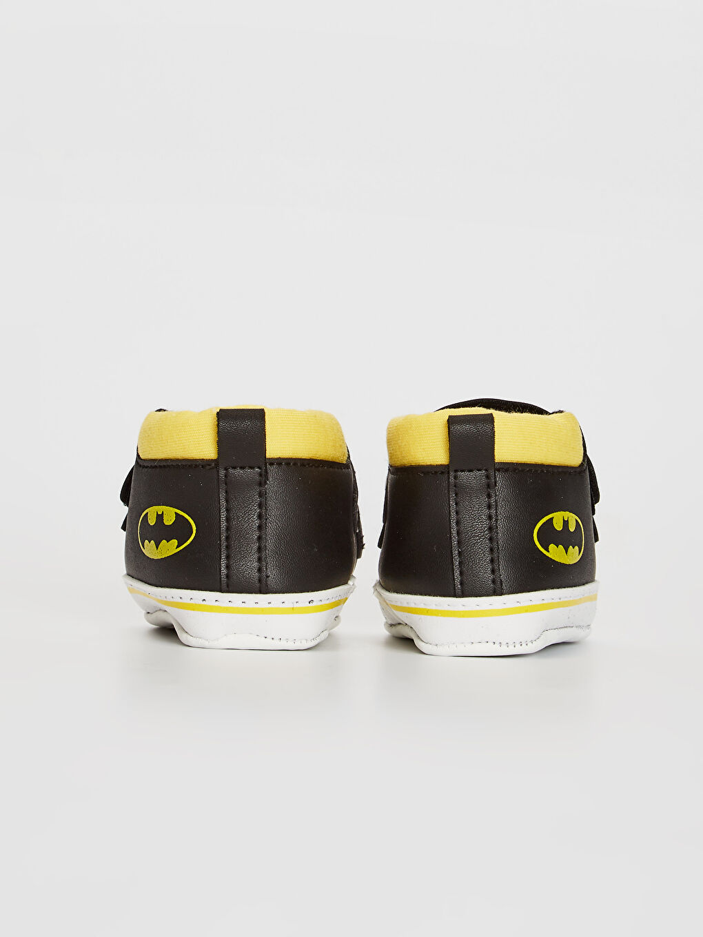 Siyah Erkek Bebek Batman Lisanslı Cırt Cırtlı Yürüme Öncesi Bot -4
