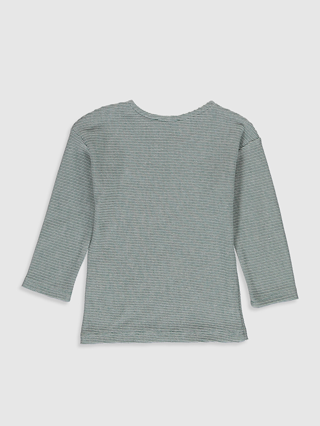 Crew Neck Long Sleeve Baby Boys' Sweatshirt-1