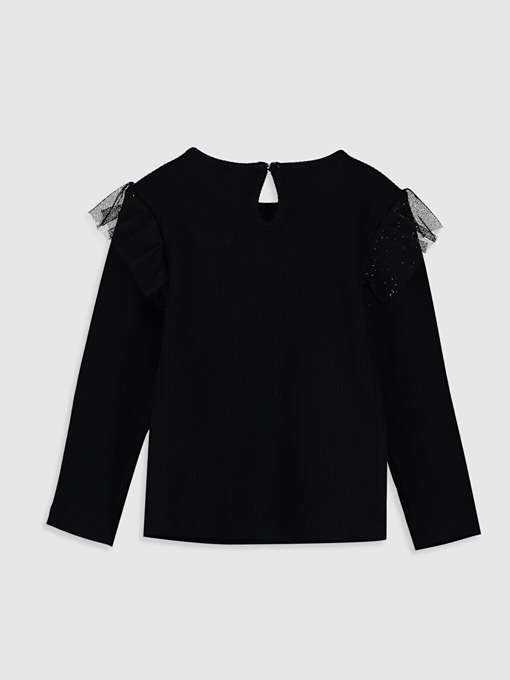 Baby Girl Black T-Shirt-1