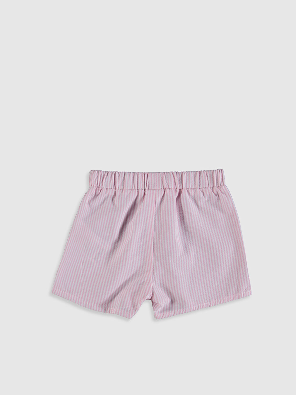 شورت مخطط بخصر مرن للبنات الرضع-1