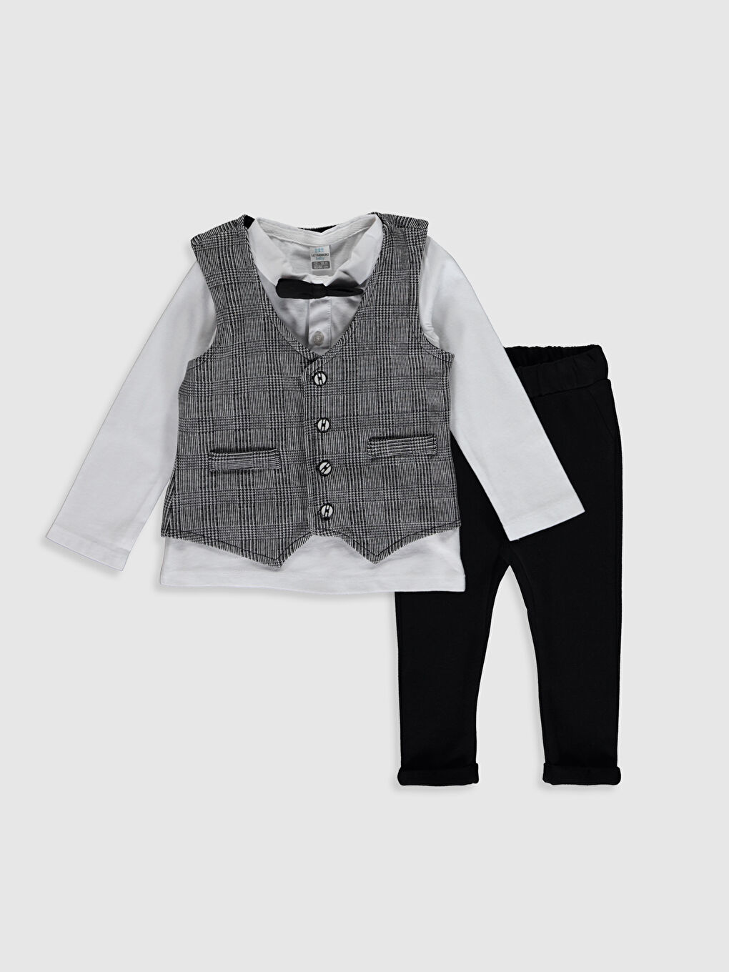 LCW baby Baby Boy WHITE Set -0SD011Z1-F2U