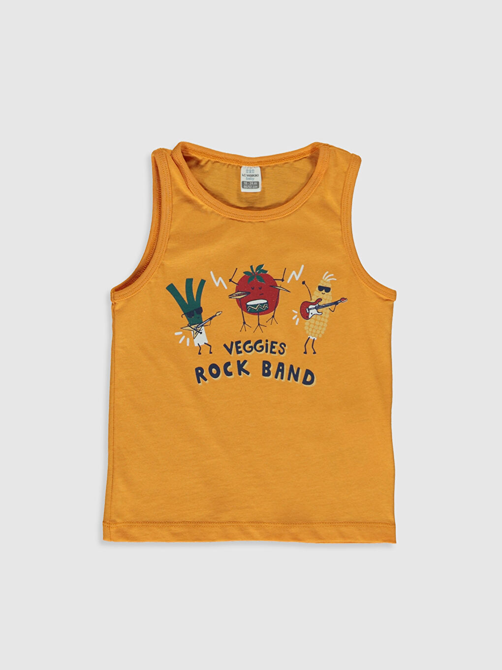 Baby Boy ORANGE Tank Top