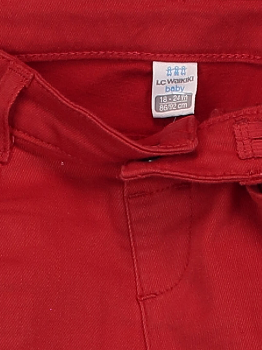 Pantalon ROUGE Bébé garçon -2