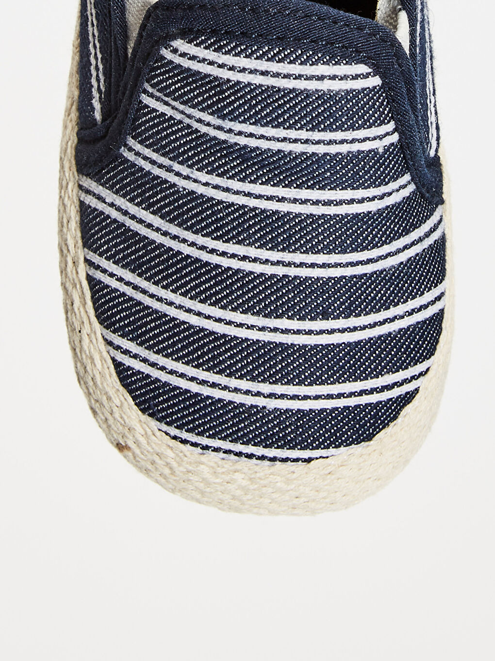 Lacivert Erkek Bebek Espadril Bez Yürüme Öncesi Ayakkabı-4