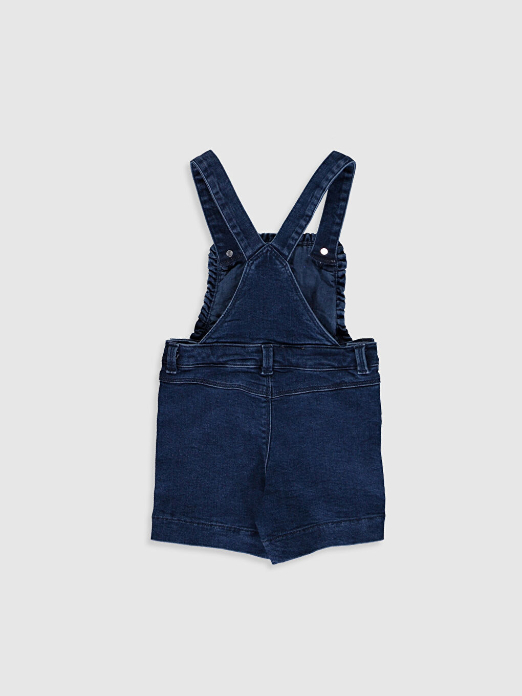 Salopette en jean pour bébé fille-1