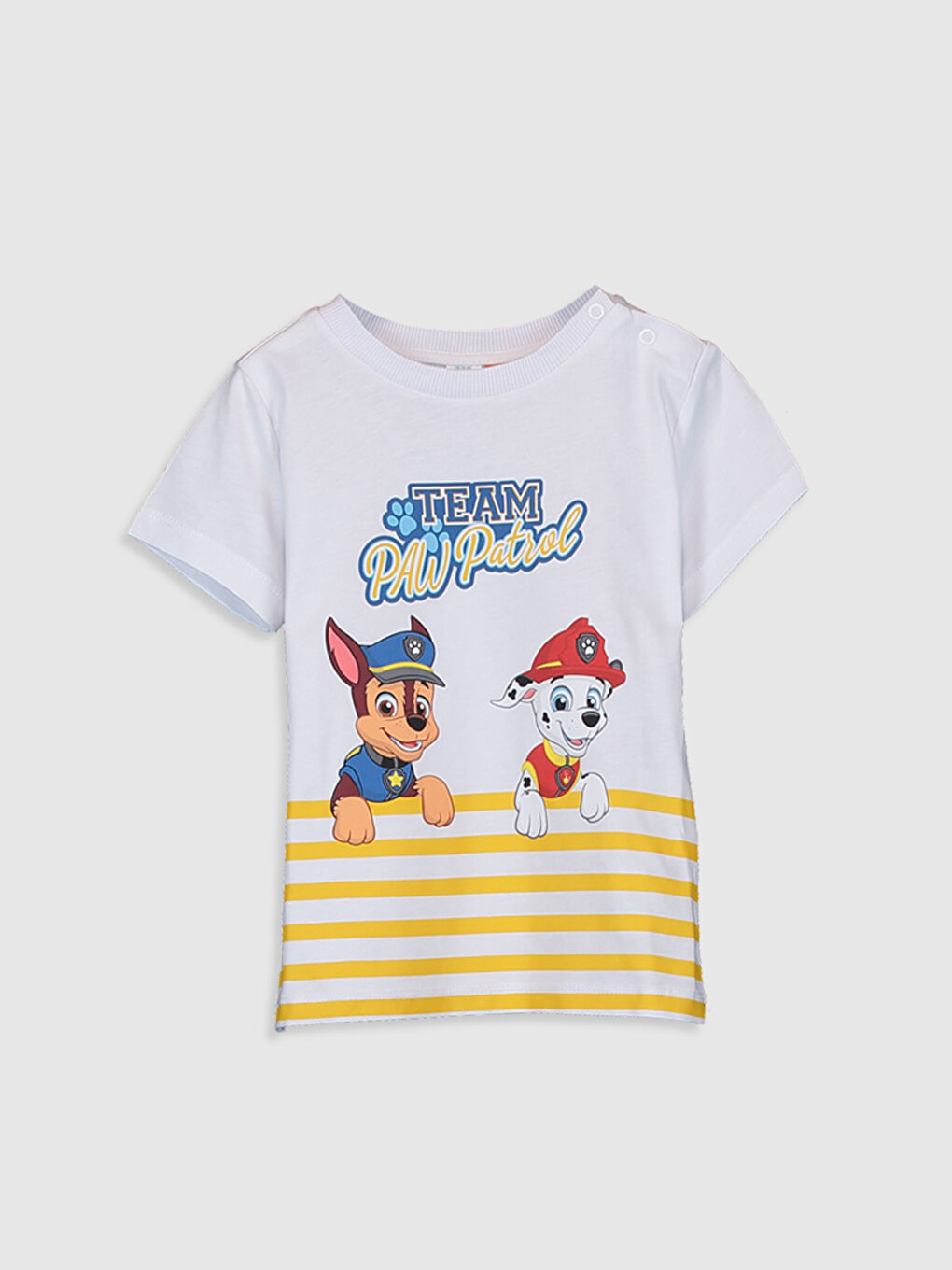 Футболка с круглым вырезом и коротким рукавом для малышей мальчиков