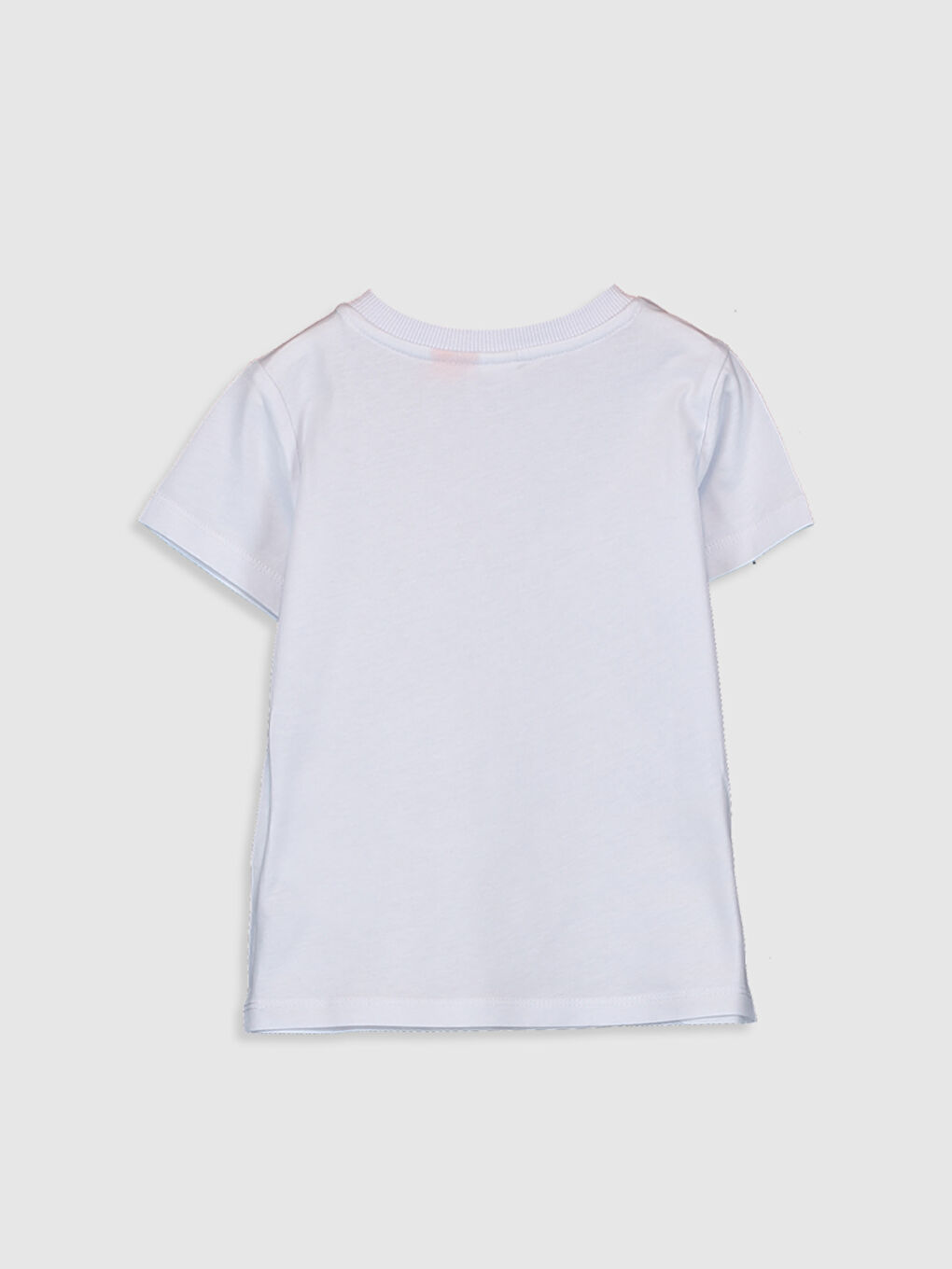 Футболка с круглым вырезом и коротким рукавом для малышей мальчиков-1