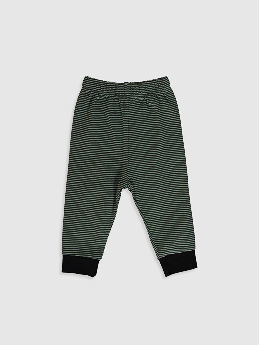 Lacivert Erkek Bebek Baskılı Pamuklu Pijama Takımı-3