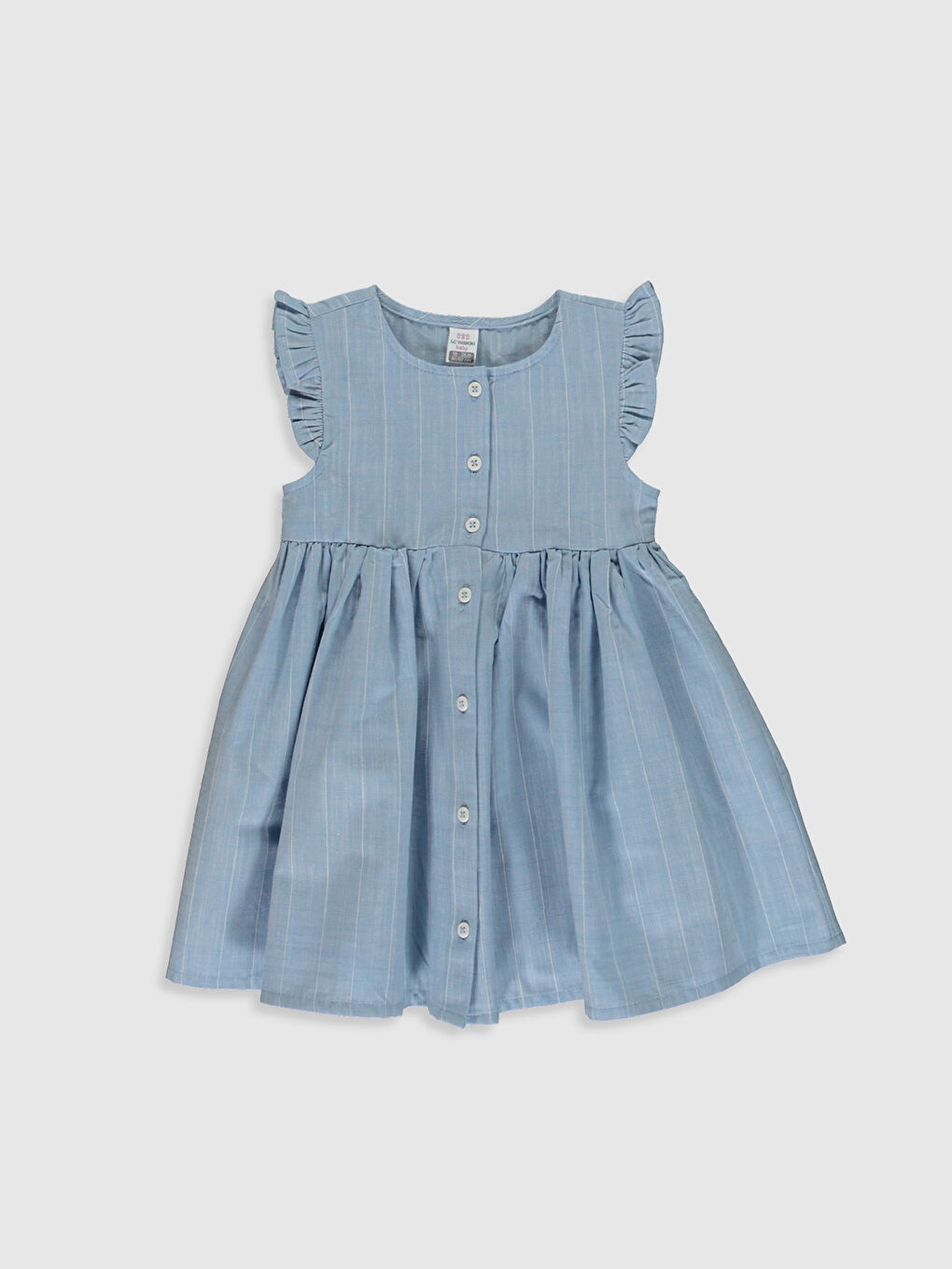 Mavi Kız Bebek Elbise