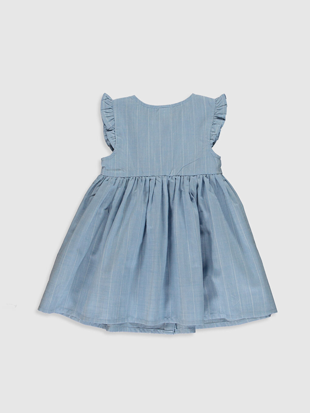 Mavi Kız Bebek Elbise-3