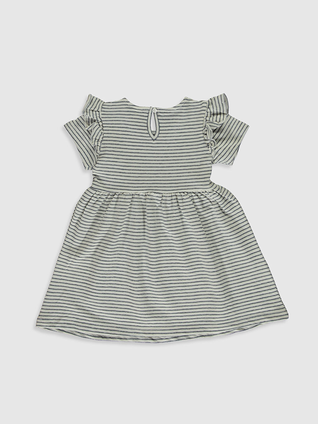 Short Sleeved Baby Girl Dress-1