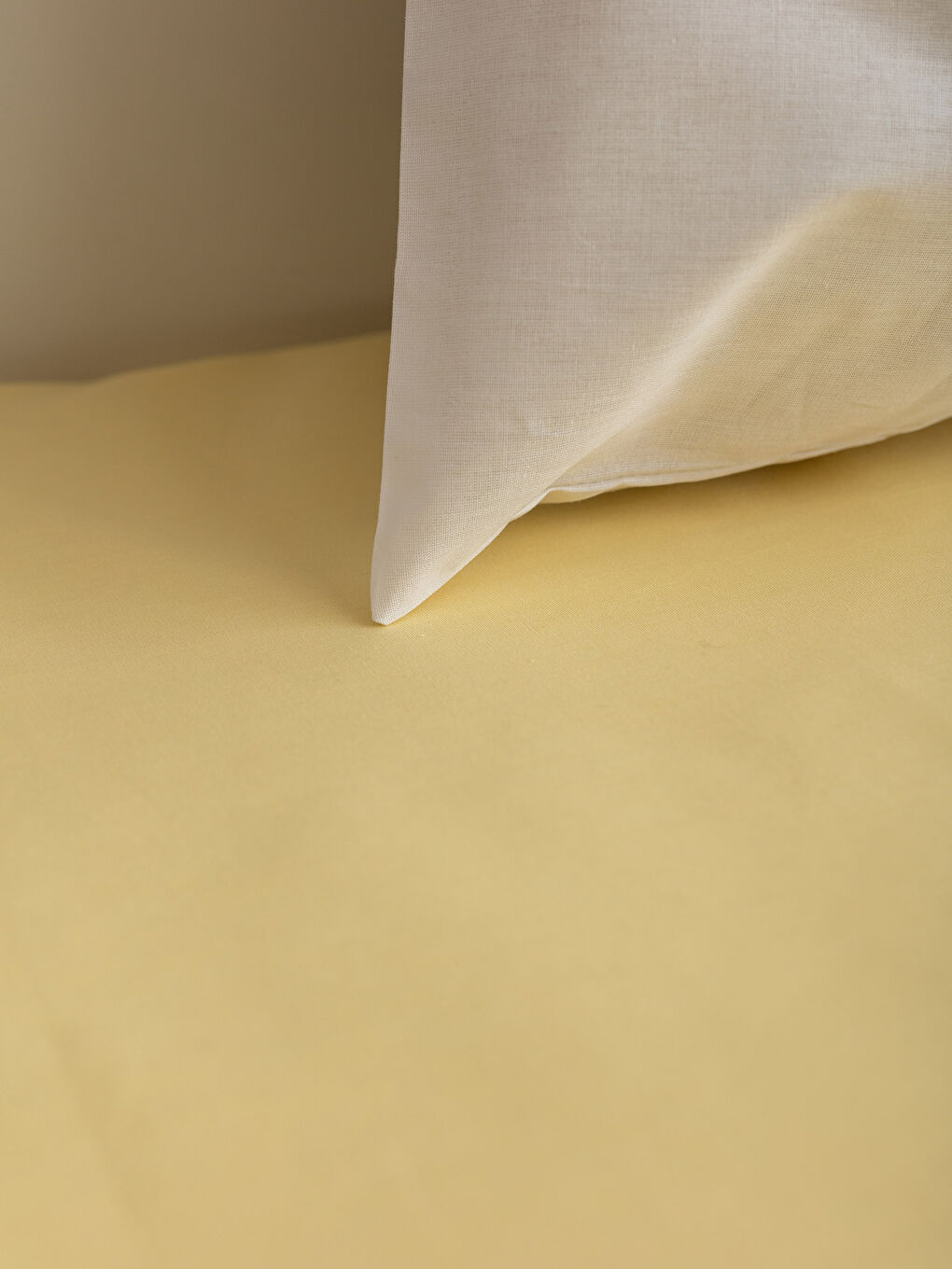 Couvre-lit piqué double JAUNE-2