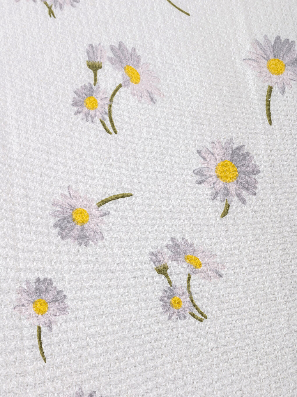 Couvre-lit piqué double JAUNE-3