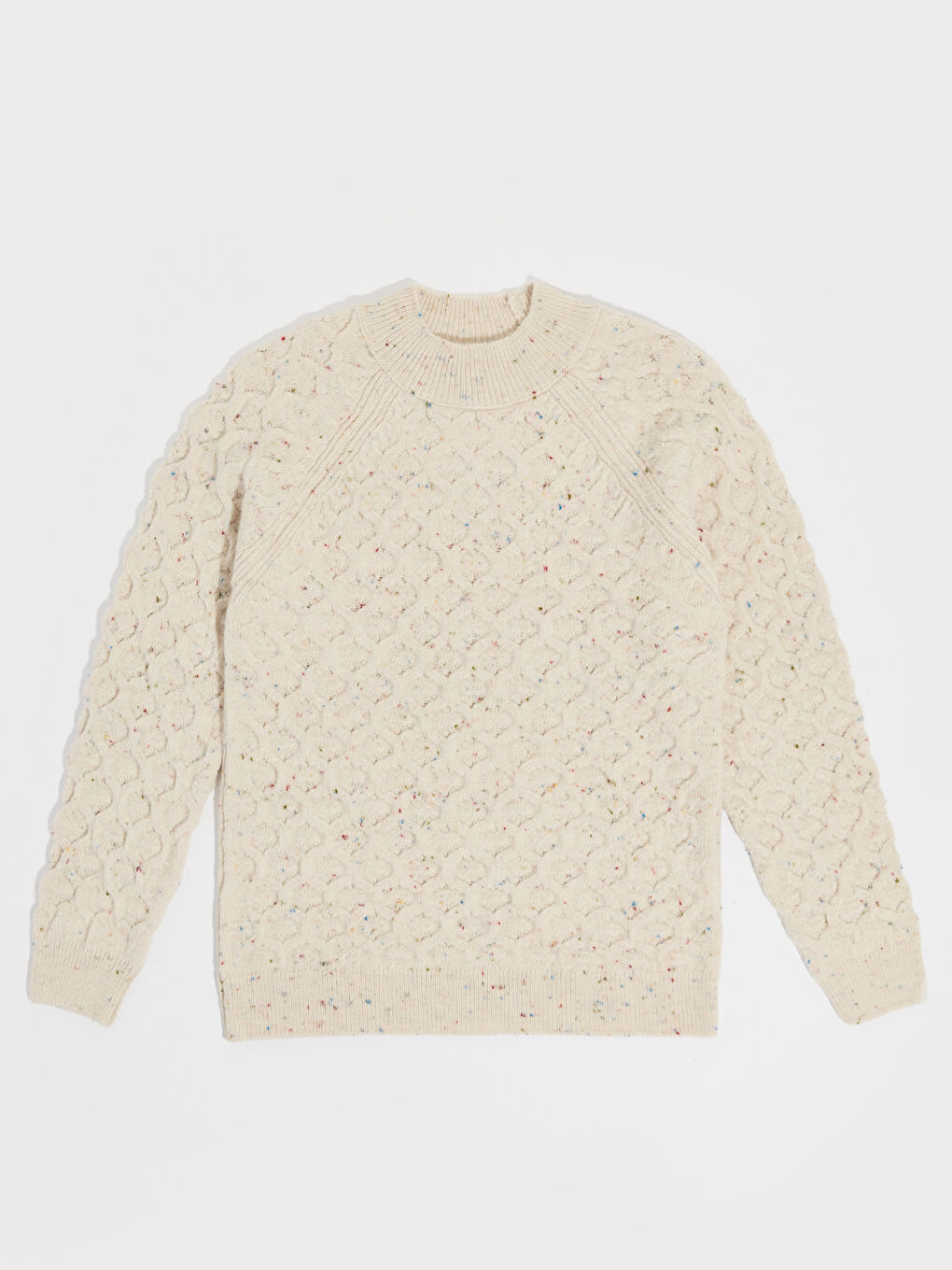 Свитер с длинным рукавом и полуводолазкой для женщин