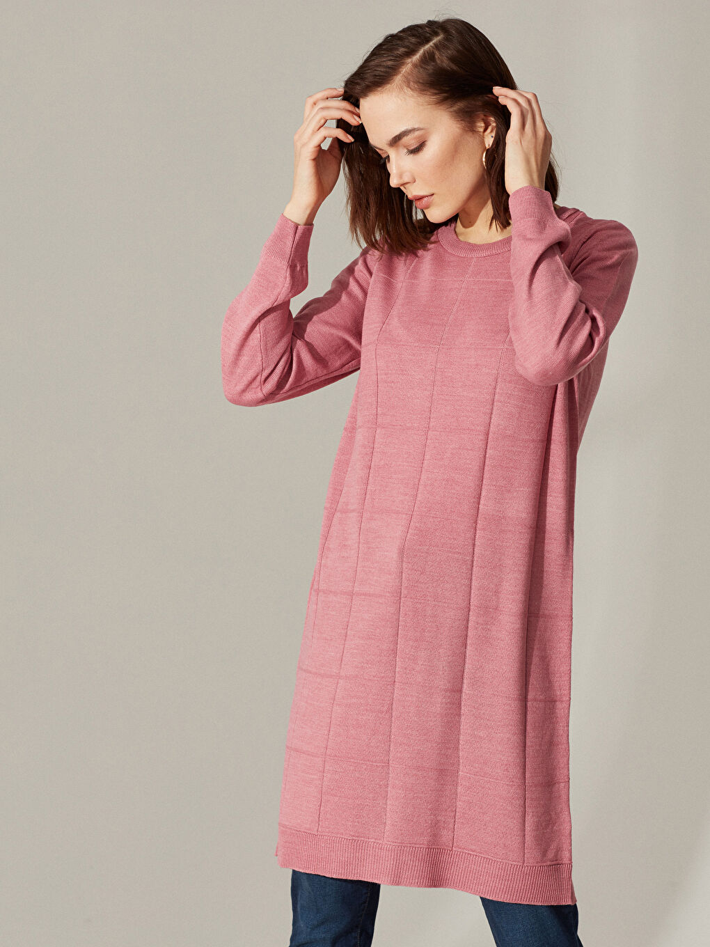 Crew Neck Tricot Tunic