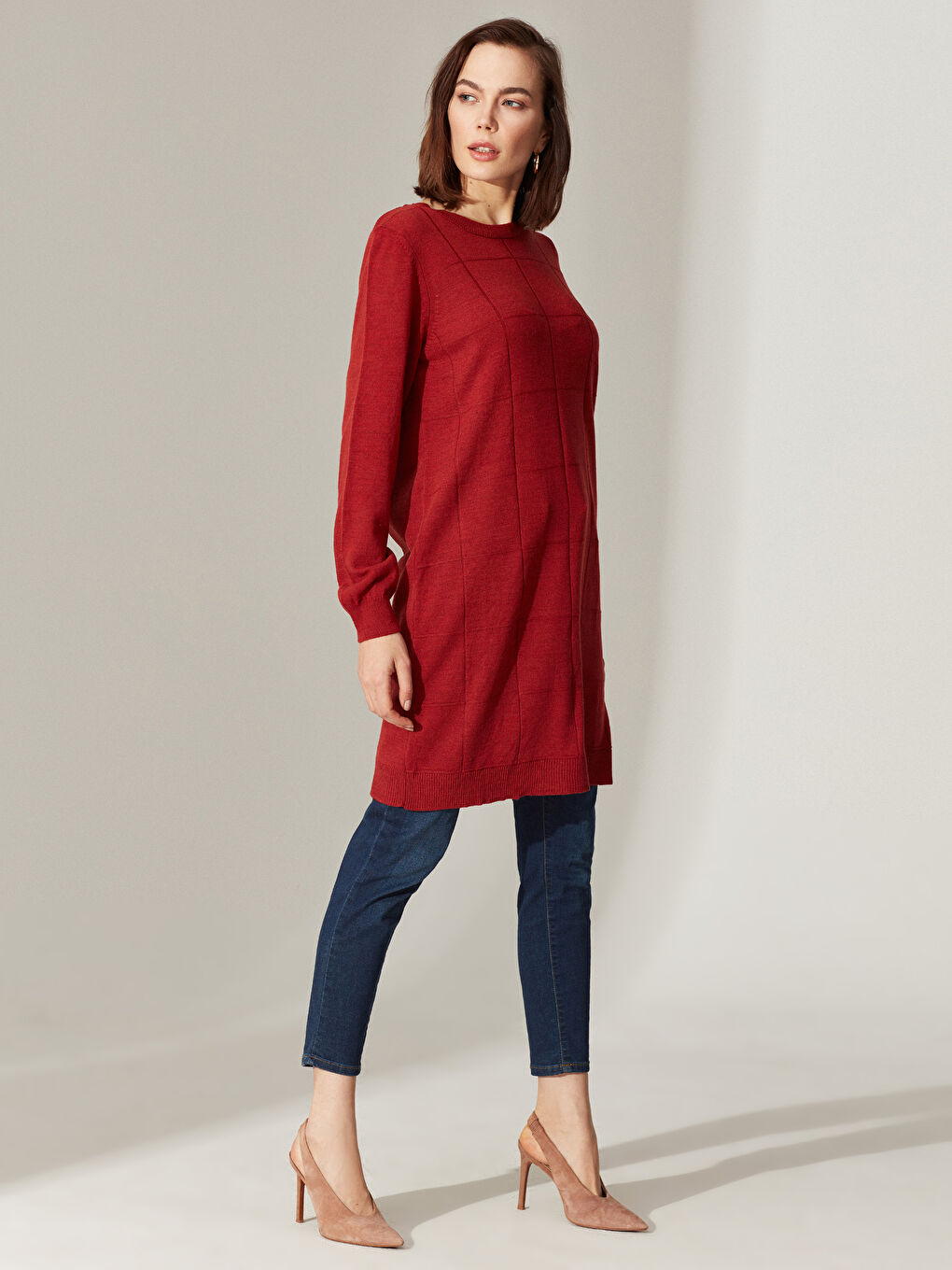 Crew Neck Tricot Tunic-2
