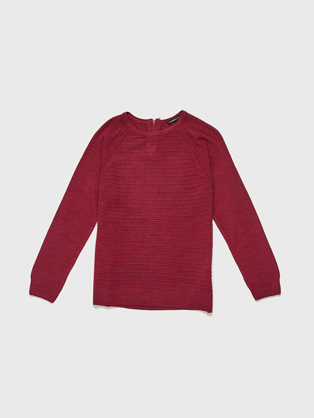 Женщины Фуксия Свитер-1