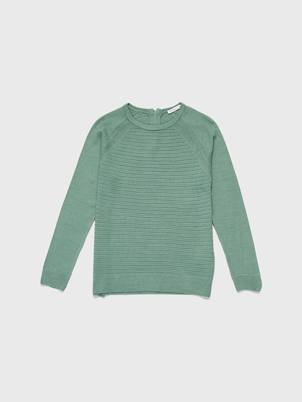 Женщины Зелёный Свитер-1