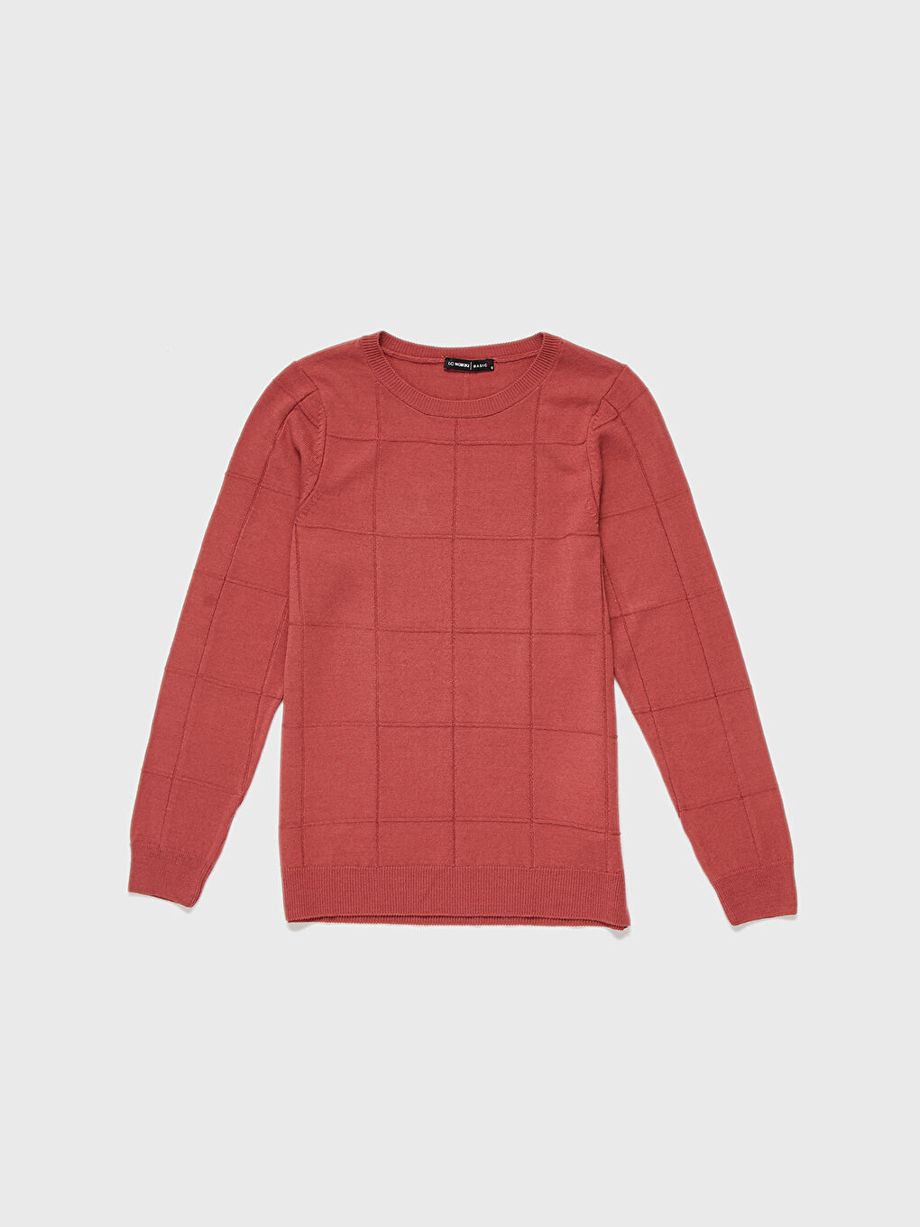 Açık Bordo Kazak-1