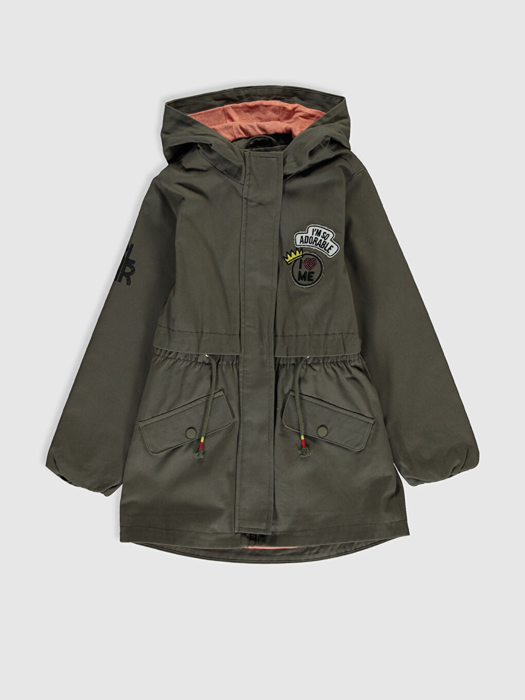 معطف كاكي فتاة