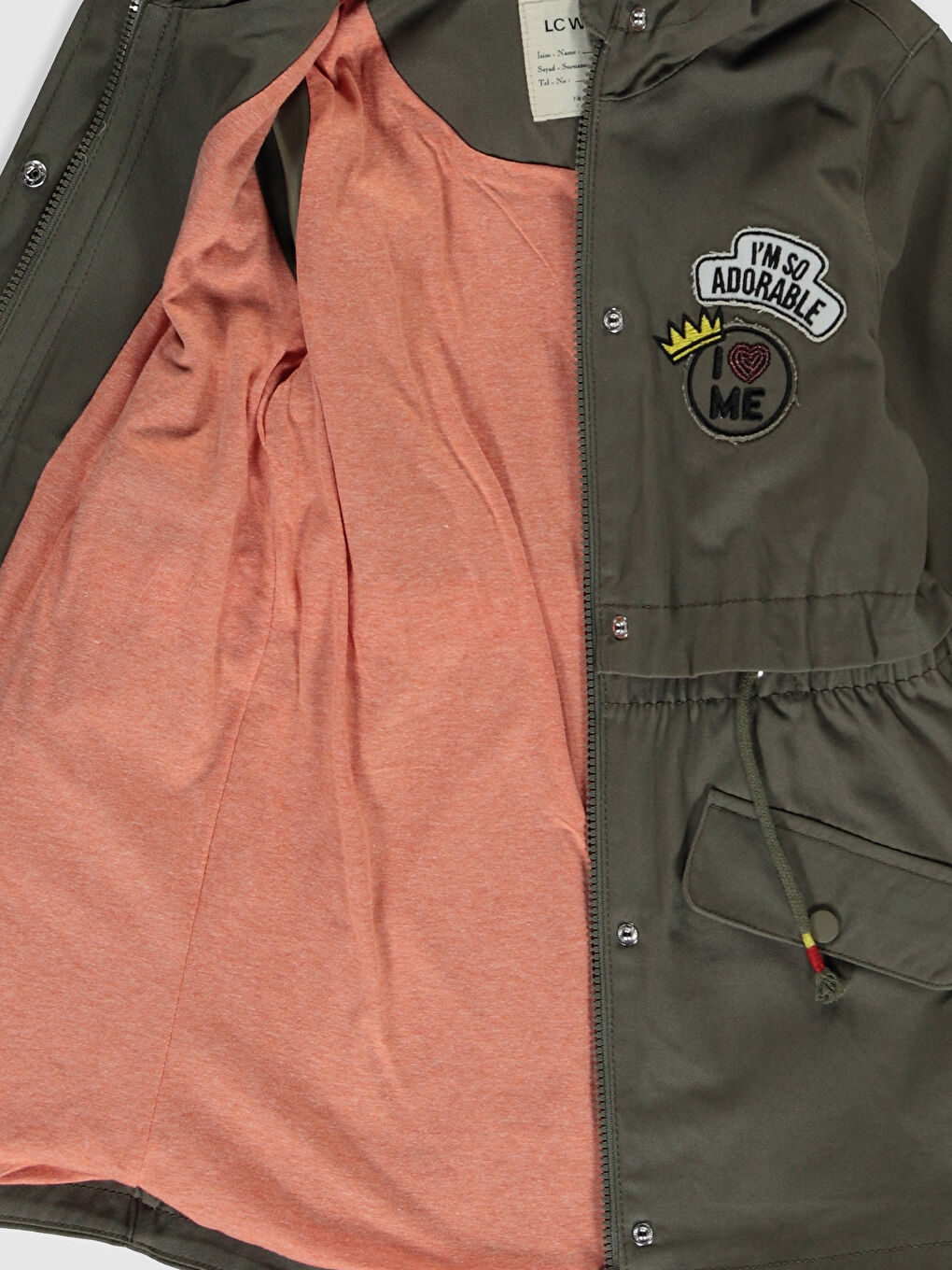 معطف كاكي فتاة-2