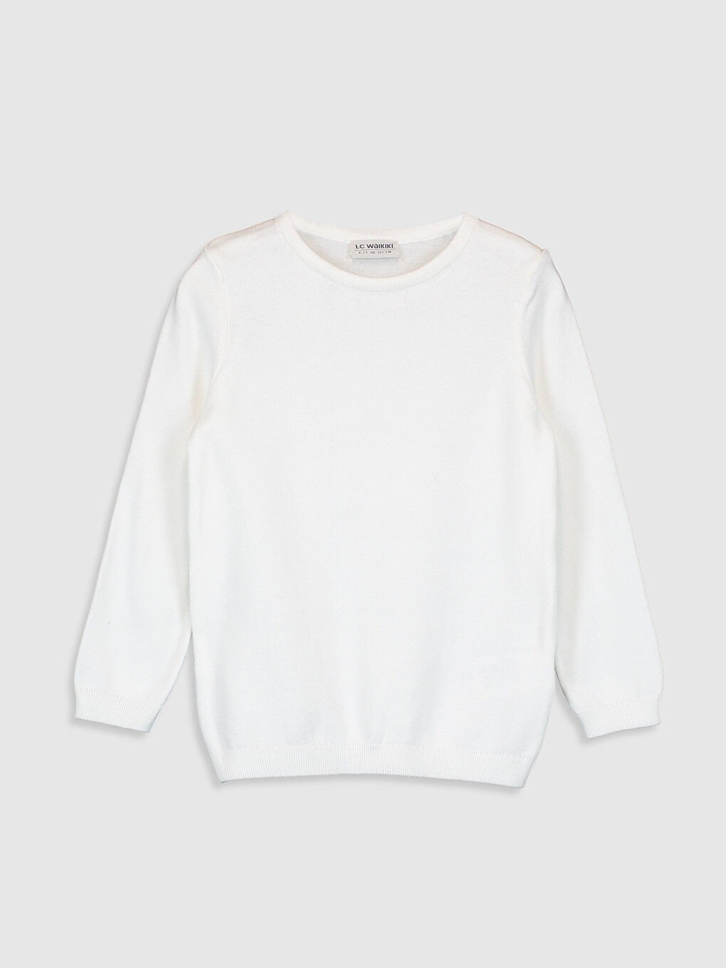 Girls' Basic Thin Knitwear Sweater