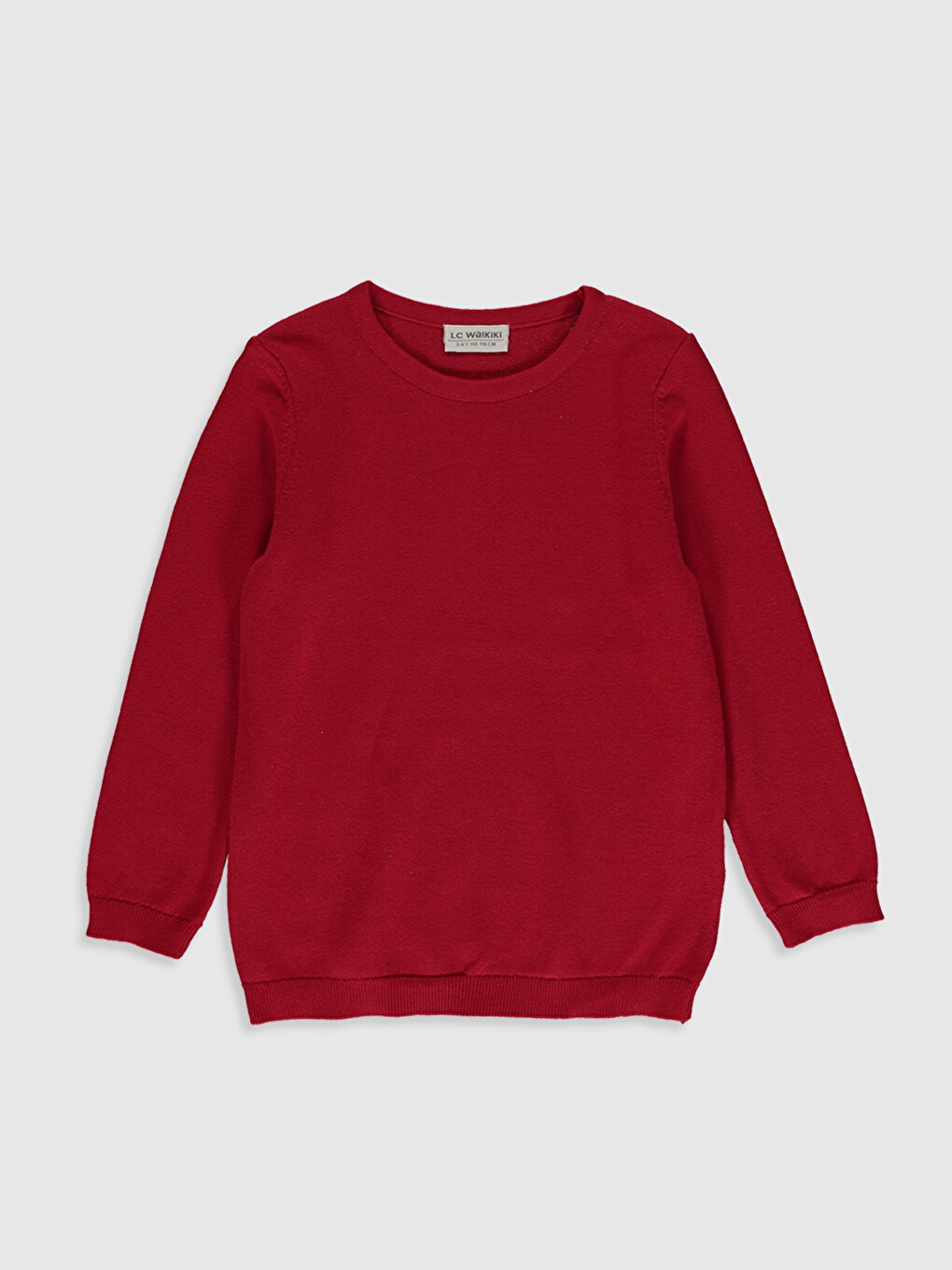 Girls' Basic Thin Knitwear Sweater