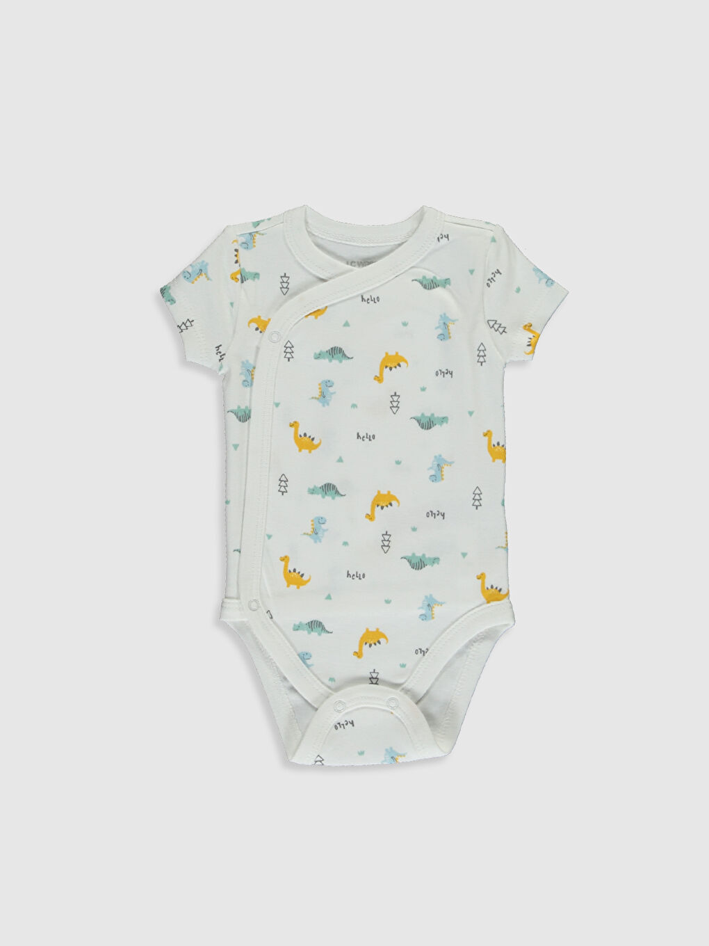LCW baby Short Sleeved Baby Boy Press Stud Press Stud Body -0W2312Z1-FFB