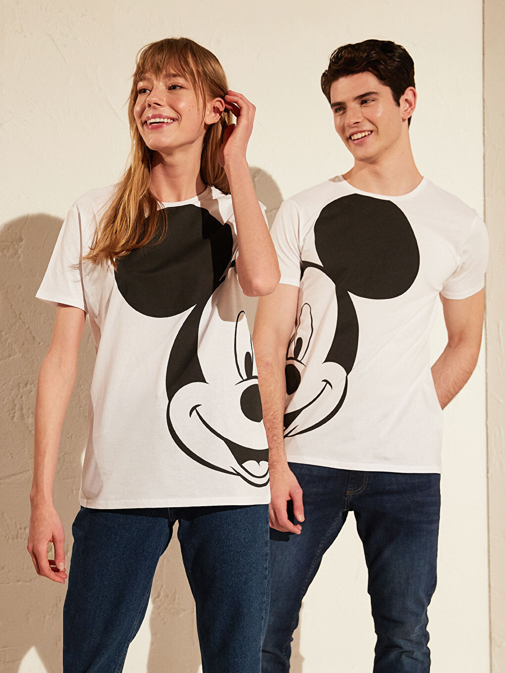 Beyaz Kısa Kollu Penye Erkek Tişört