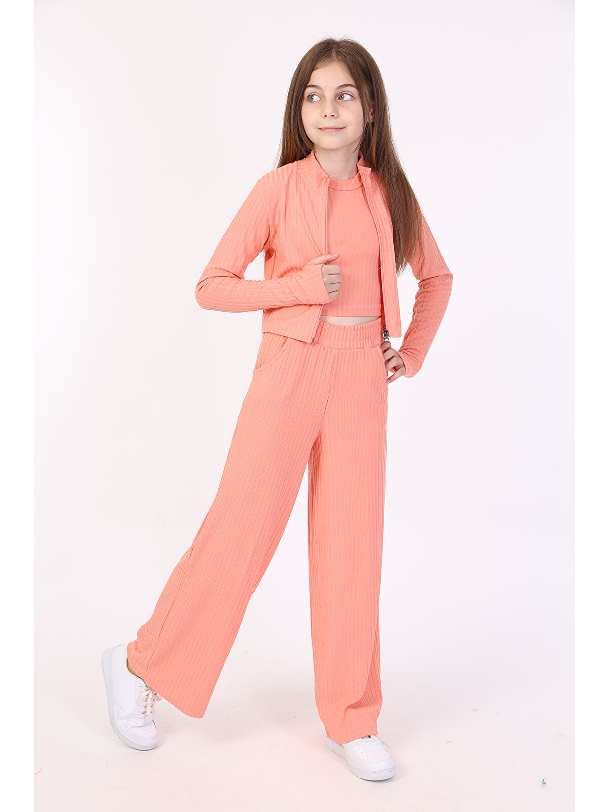 Toontoykids Kız Çocuk 3lü Eşofman Takım
