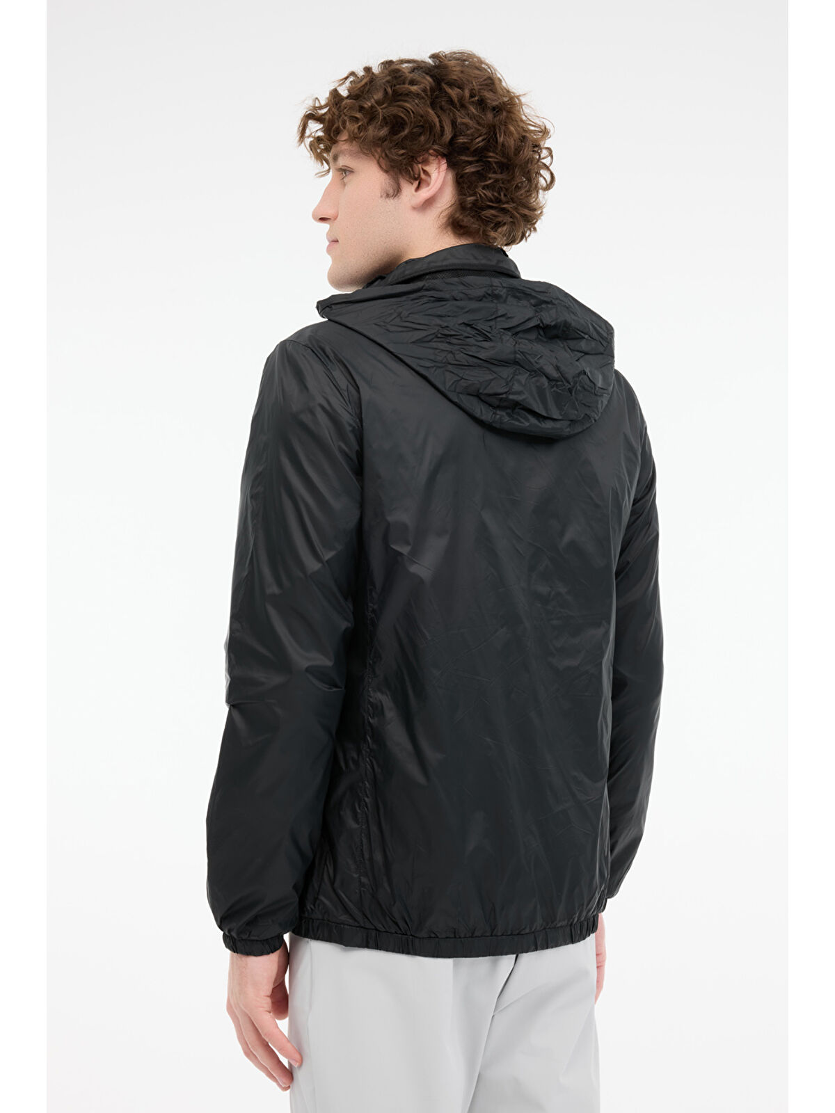 Lumberjack ML JIM 8PRF1-01 5FX Siyah Erkek Yağmurluk - S000359950