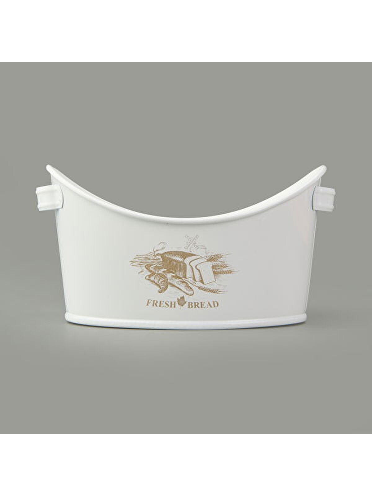 Evstyle Kayık Ekmeklik - Beyaz - 24x18,5 cm