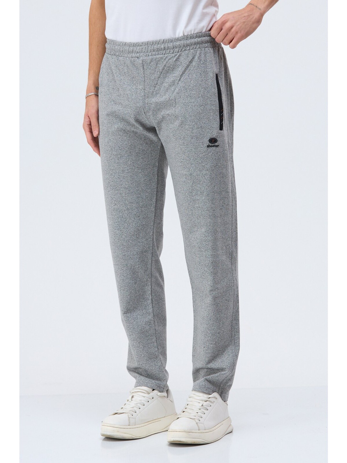 Shooter Sportswear Molina Gri Erkek Basic Eşofman Altı