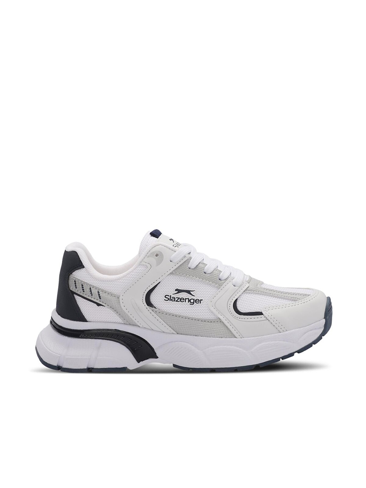 SLAZENGER Zex Erkek Sneaker Ayakkabı Beyaz / Lacivert - S000245566