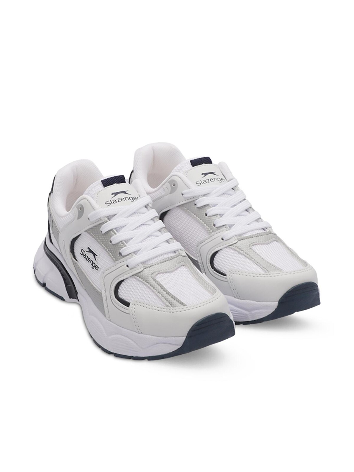 SLAZENGER Zex Erkek Sneaker Ayakkabı Beyaz / Lacivert - S000245566