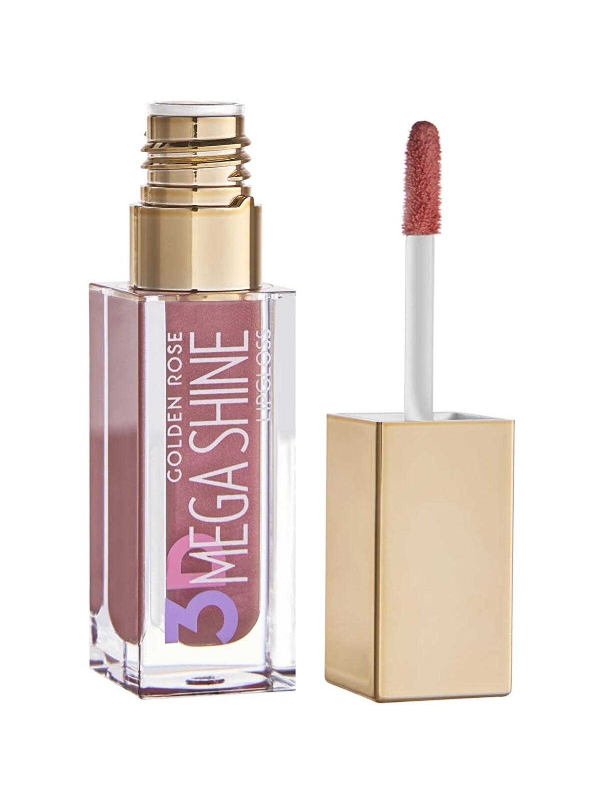 GOLDEN ROSE 3D Mega Shine Lipgloss 115 Shimmer Dudak Parlatıcısı 5