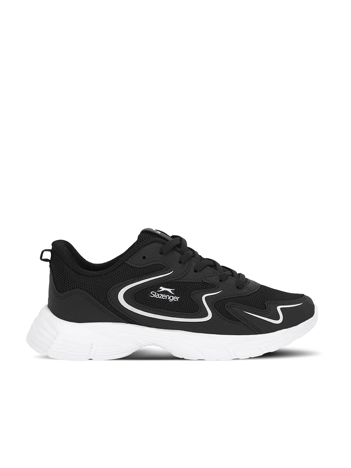 SLAZENGER ELIJAH I Erkek Siyah / Beyaz Koşu & Yürüyüş Spor