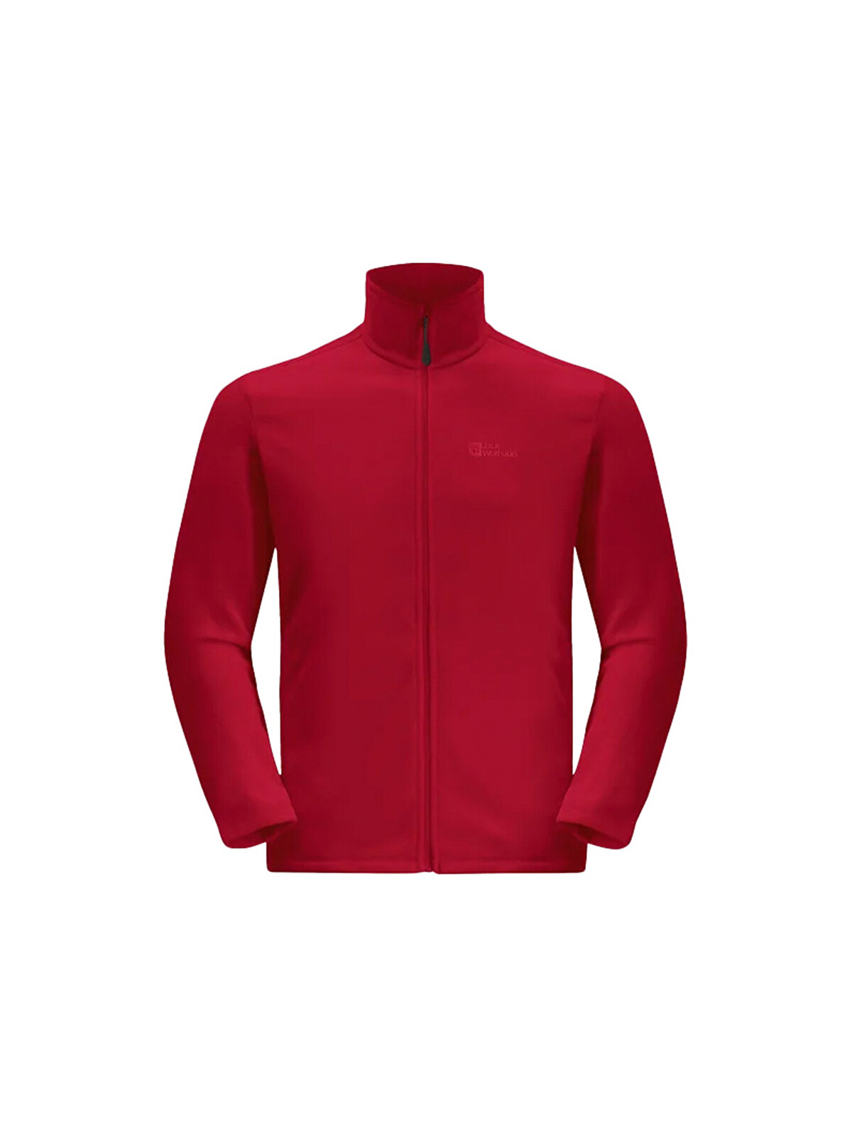 Jack Wolfskin Bordo Taunus Fz Kırmızı Polar Erkek Fermuarlı
