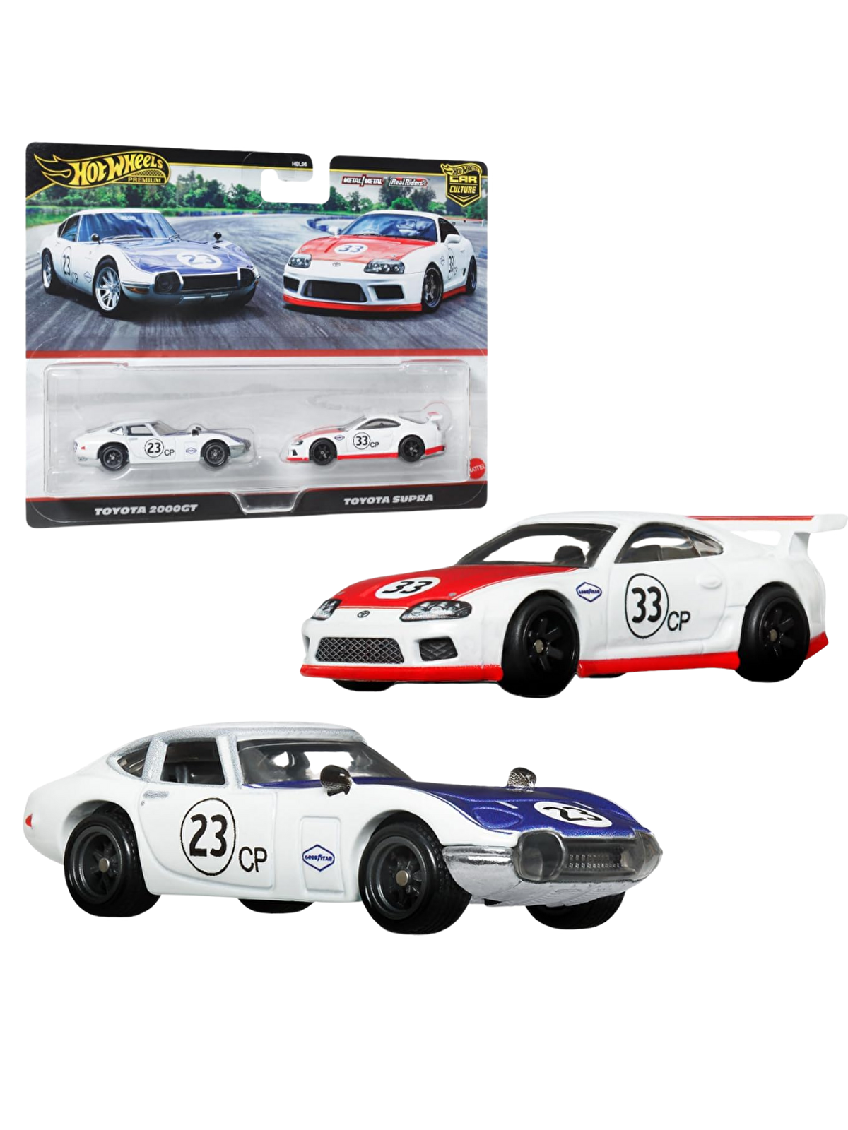 Hot Wheels Car Culture Premium Arabalar 2'li Toyota 2000gt Ve