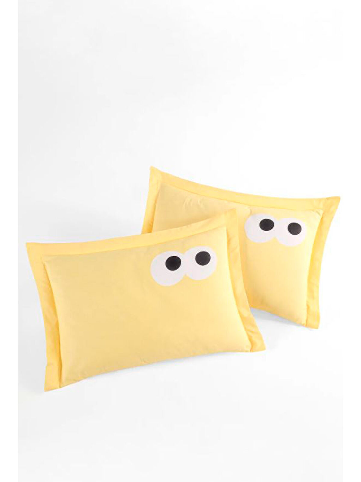 UPSTYLE 2li Yastık Kılıfı Oxf. Funny 50x70 cm Sarı