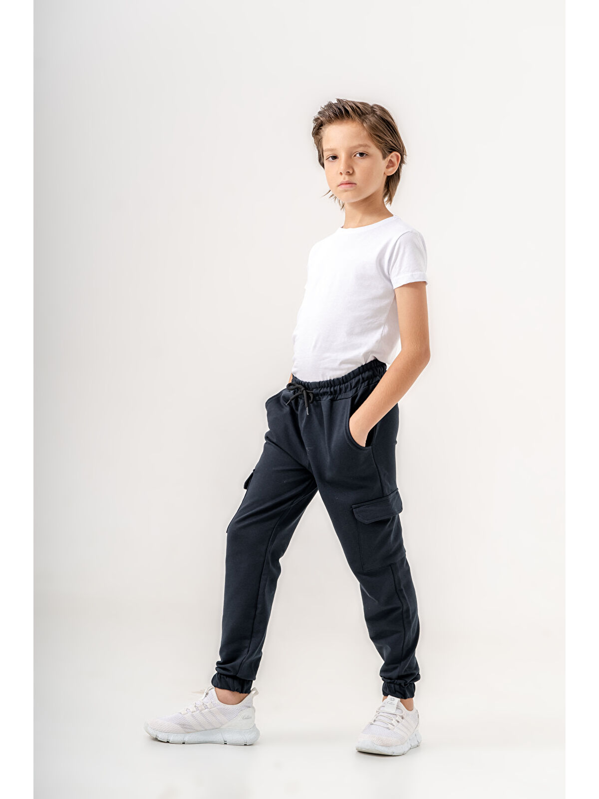 Mışıl Kids Kargo Cep Basic Erkek Çocuk Eşofman Altı