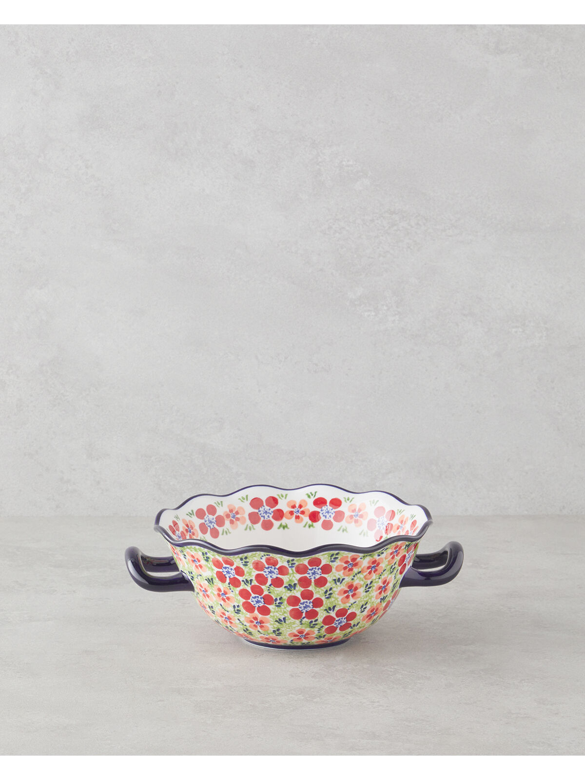 English Home Botanic Stoneware Kase 26 cm Renkli