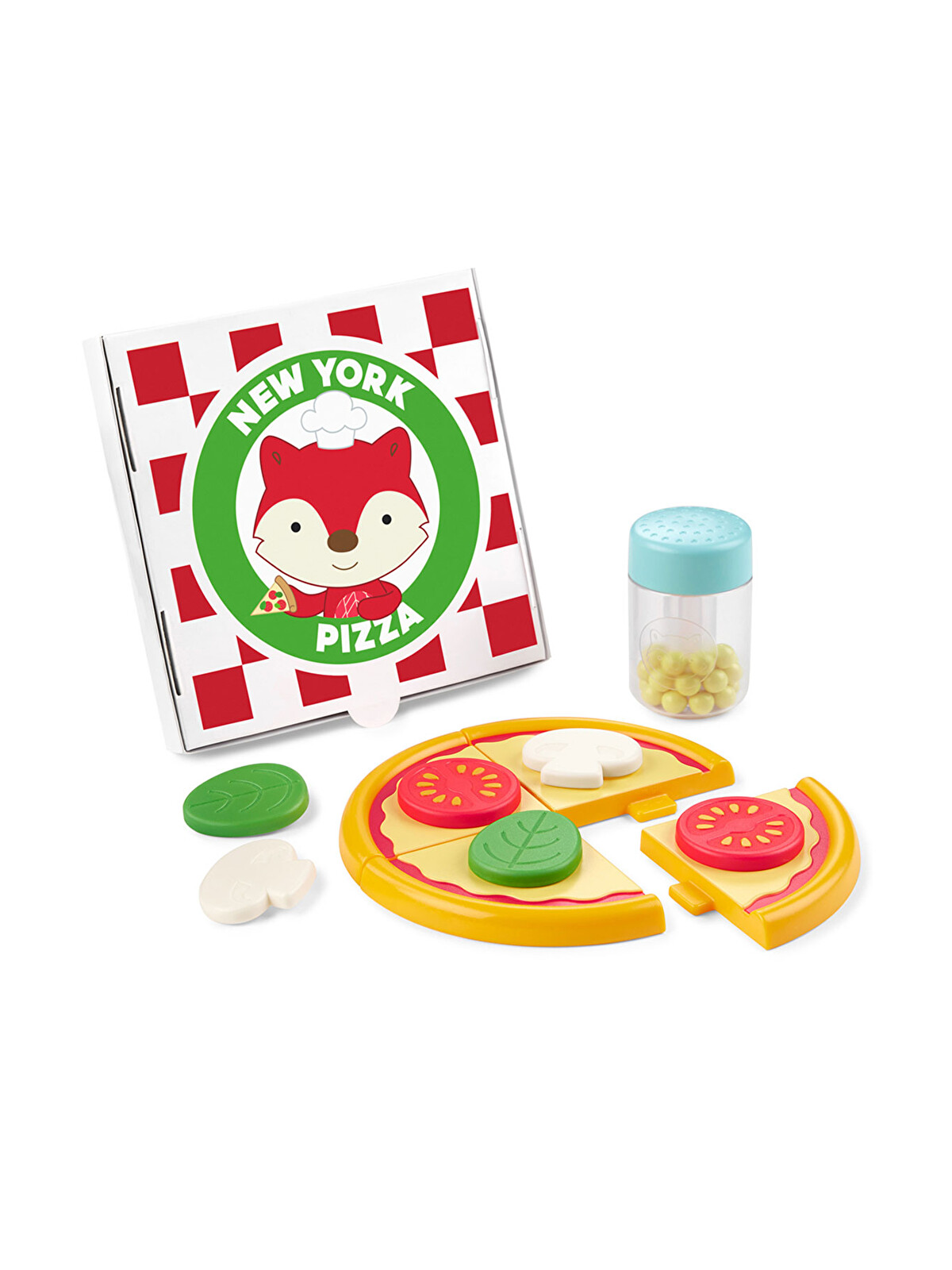 Skip Hop Zoo Oyuncak Pizza Seti 12 Parça Set 2 Yaş+ - S000415629