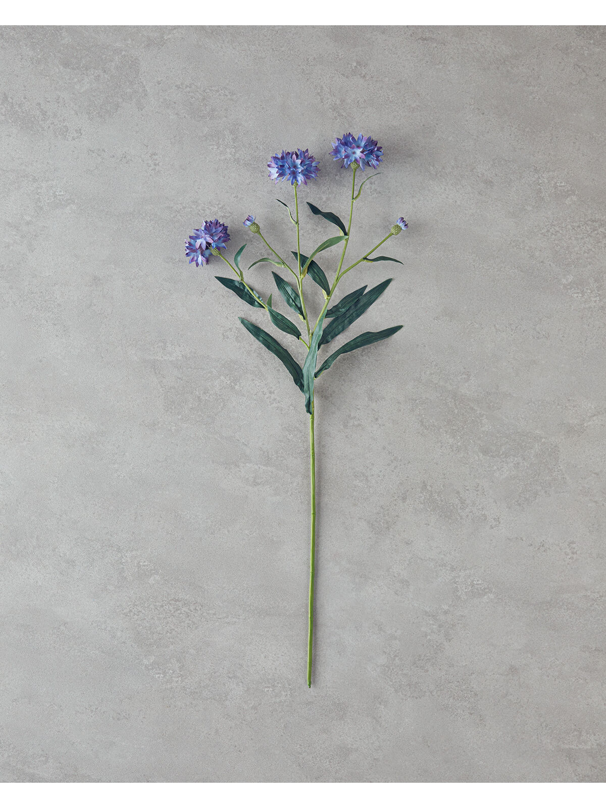English Home Cornflower Tek Dal Yapay Çiçek 64 cm Mavi