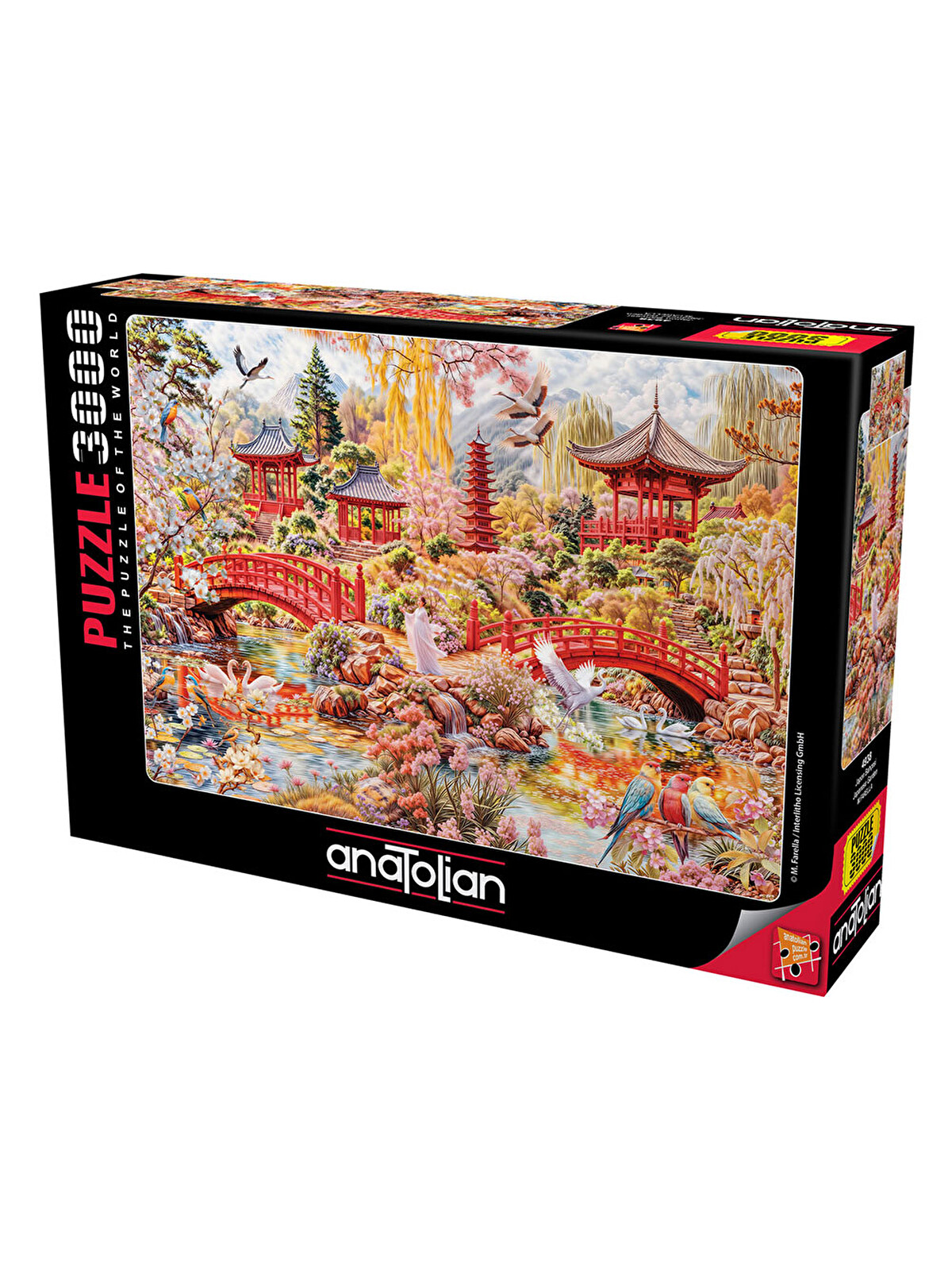 Anatolian Puzzle 3000 Parça Japon Bahçesi 4938 - S000547017-10231